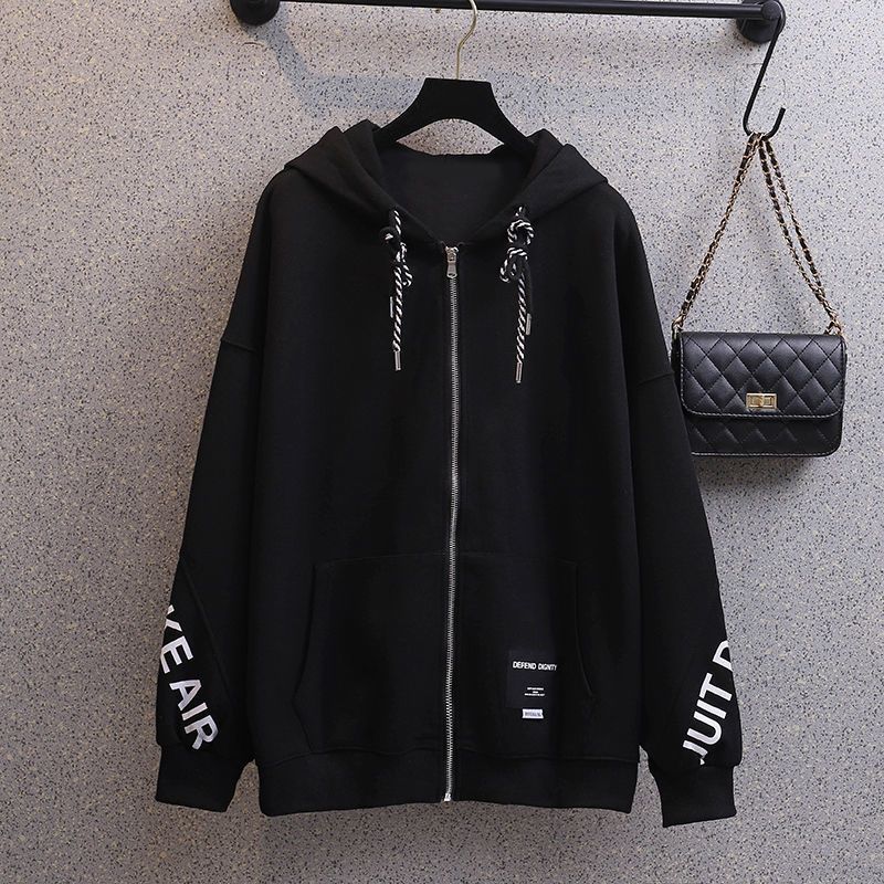 韓版百搭寬鬆休閒潮流連帽外套