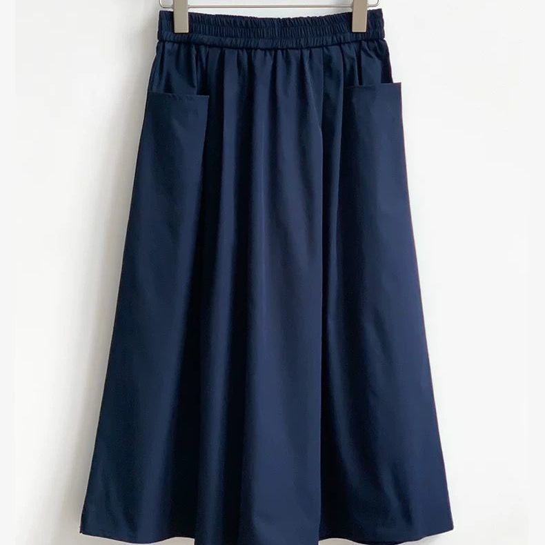 【單件/套裝】多巴胺洋氣條紋薄款針織衫+時尚半身裙兩件套裝