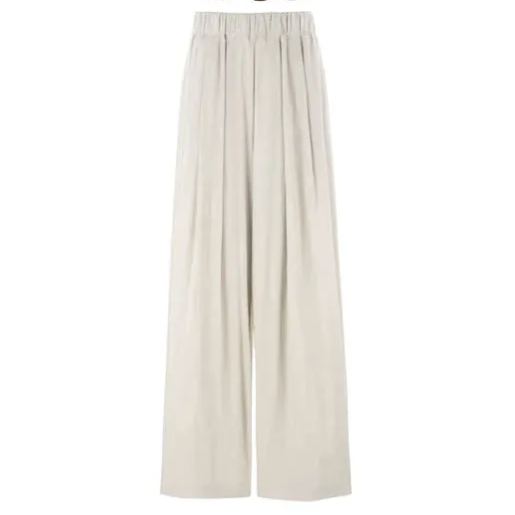 【單品/套裝】韓系復古港風上衣闊腿褲兩件套裝-HaloBless