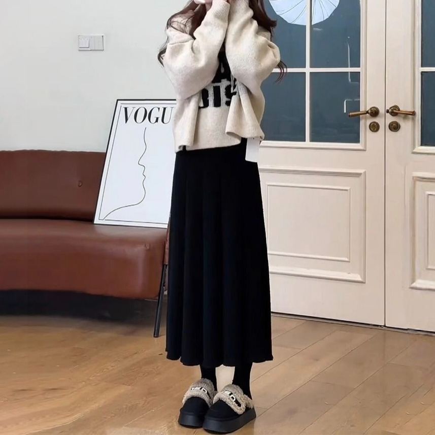 【單件/套裝】韓系減齡連帽T 休閒半身裙兩件套裝