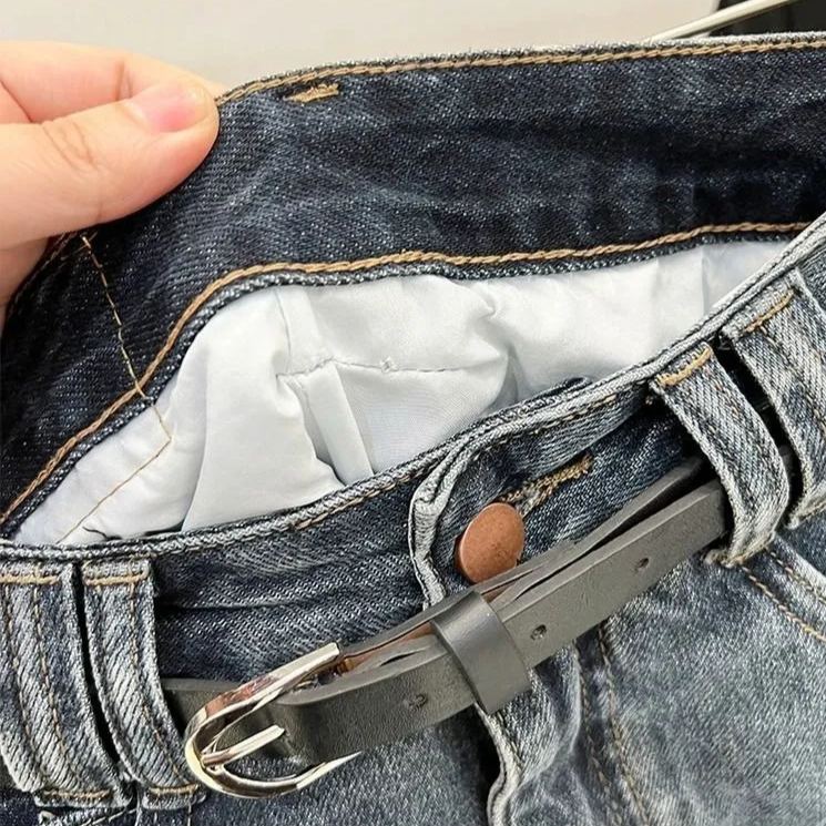 美式復古A字高腰顯瘦包臀牛仔半身短裙