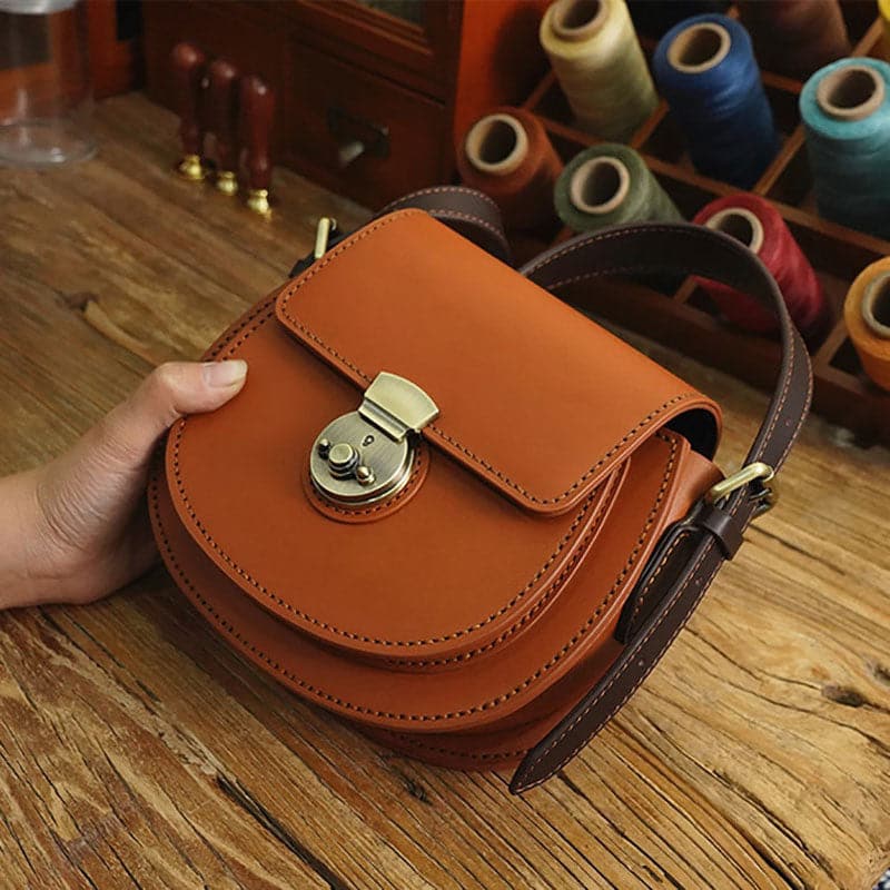 Colorful Saddle Bag DIY Leather Bag Kit Handmade ™