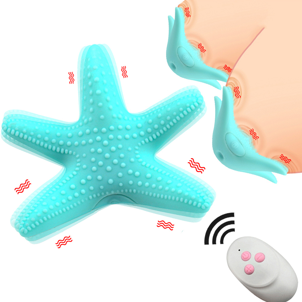 Starfish - Invisible Wearable Panties Vibrator Portable Clitoral Stimulator With Wireless Remote Control