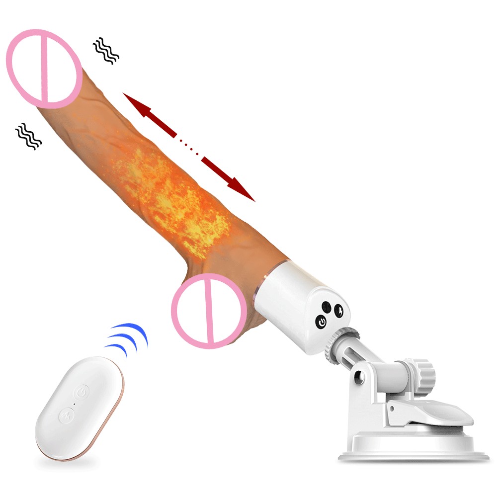 Scimitar  Automatic Telescopic Vibration Gun Simulation Mastic  Female Masturbation