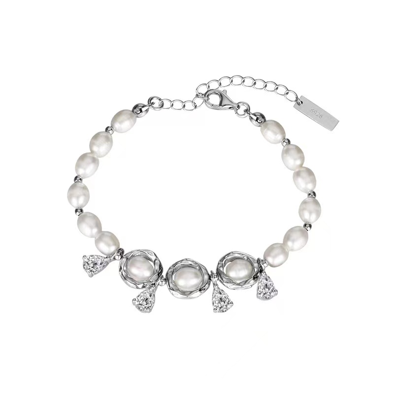 Baroque Pearl Bracelet、baroque pearls bracelet、forever bracelet
