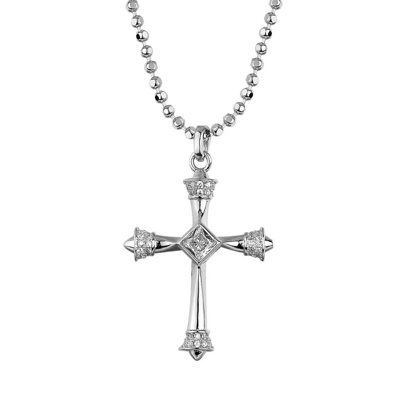 silver cross necklace、silver cross necklace sterling silver、dainty cross necklace