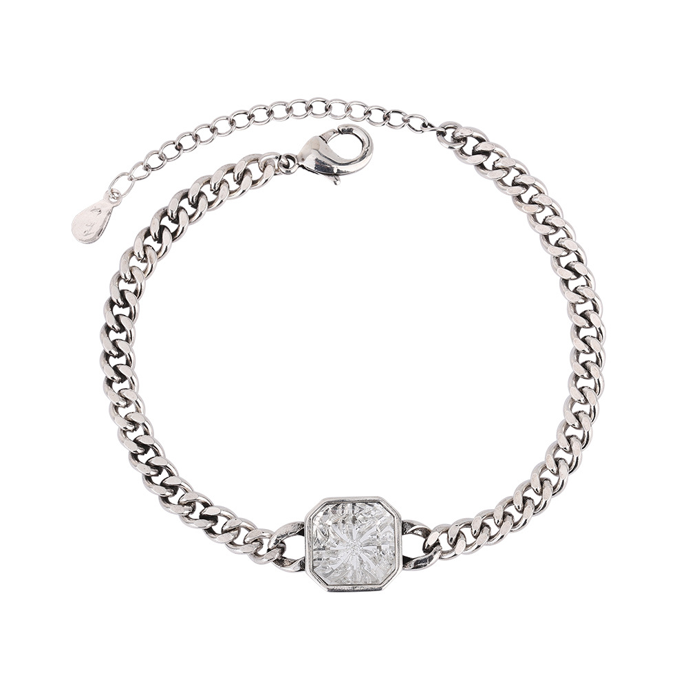 VogueBling Sterling Silver Fashion Bracelet,silver bracelets