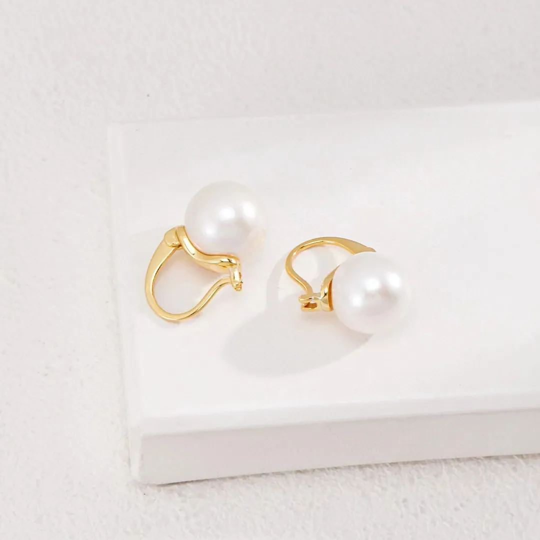 pearl wedding earrings、big pearl earrings、pearl cluster earrings



