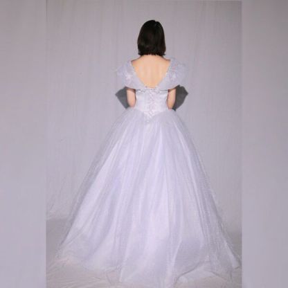 a Luxurious Luminous Princess Wedding Dress