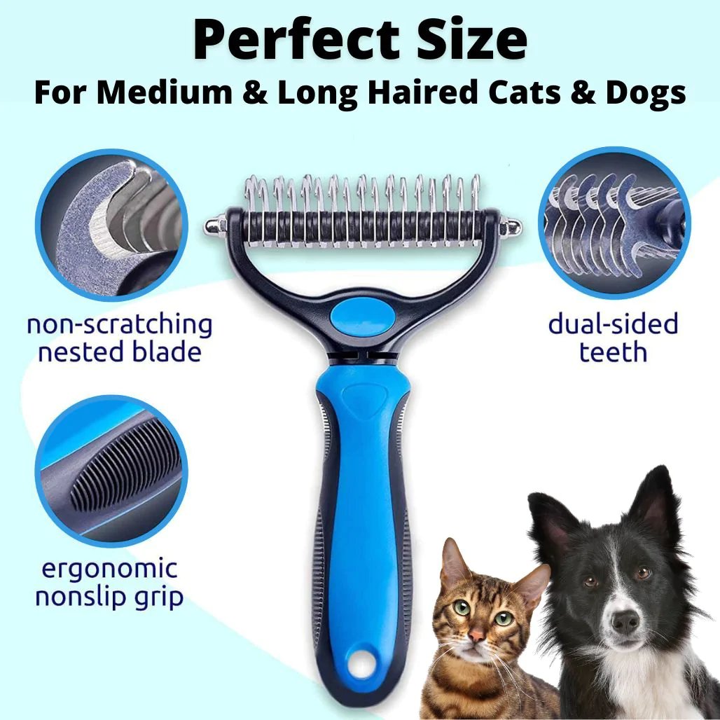 🎁2024 New Year Hot Sale🎁Professional Deshedding Tool For Dogs And Cats