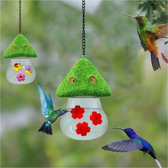 🐦Outdoor Hanging Mushroom Shape Bird Feeder
