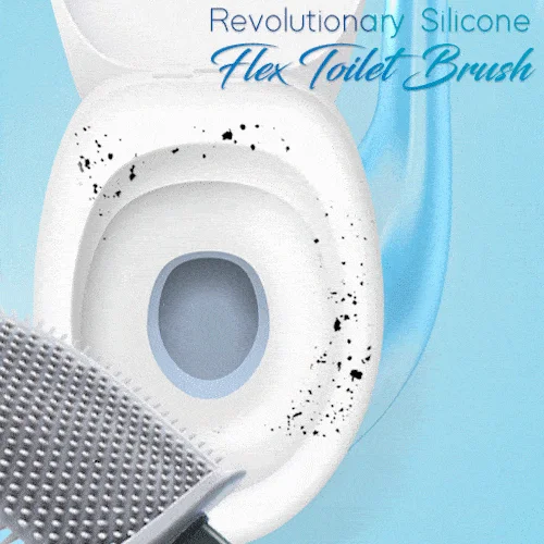 (🔥SUMMER HOT SALE-48% OFF) Silicone Flex Toilet Brush(BUY 2 FREE SHIP