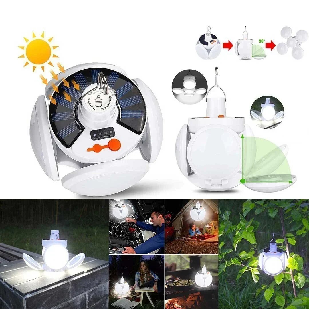 2-in-1 Waterproof Folding Solar LED Bulb(🔥Buy 2 save $10 & free shipping🔥)