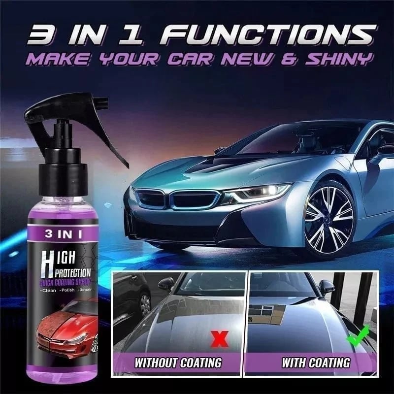 💥 -Buy 2 Get 1 Free💥3 in 1 High Protection Quick Coating Spray
