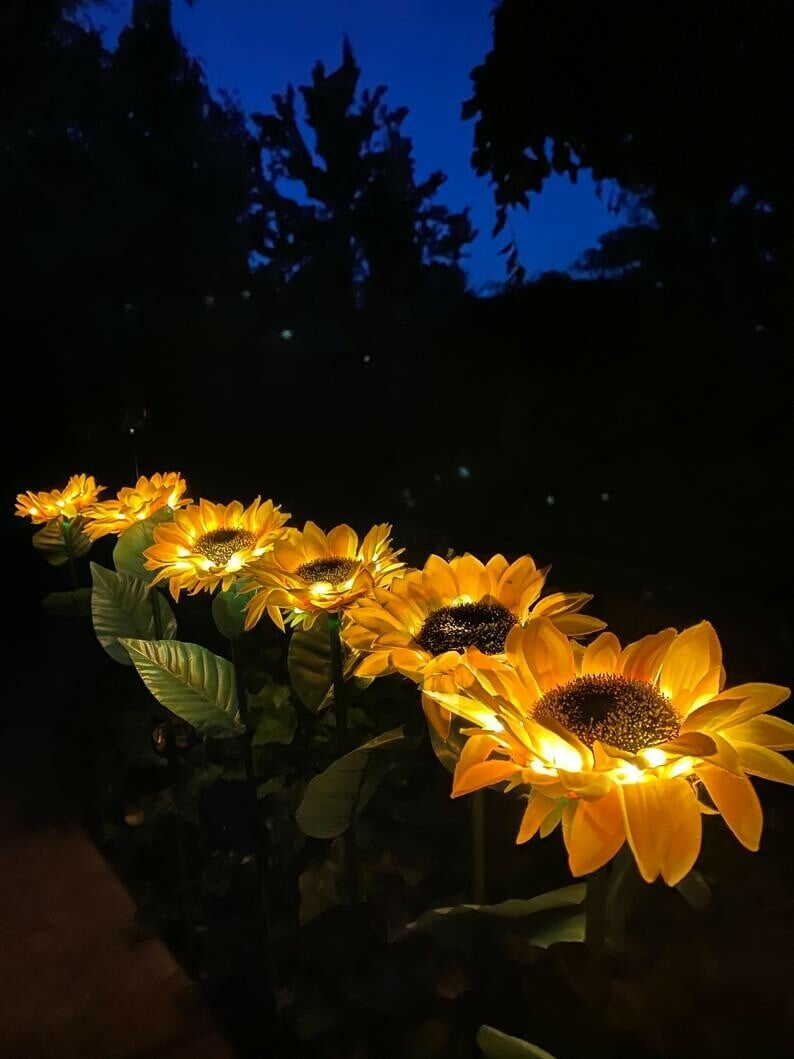 ✨Artificial Sunflower Solar Garden Stake Lights