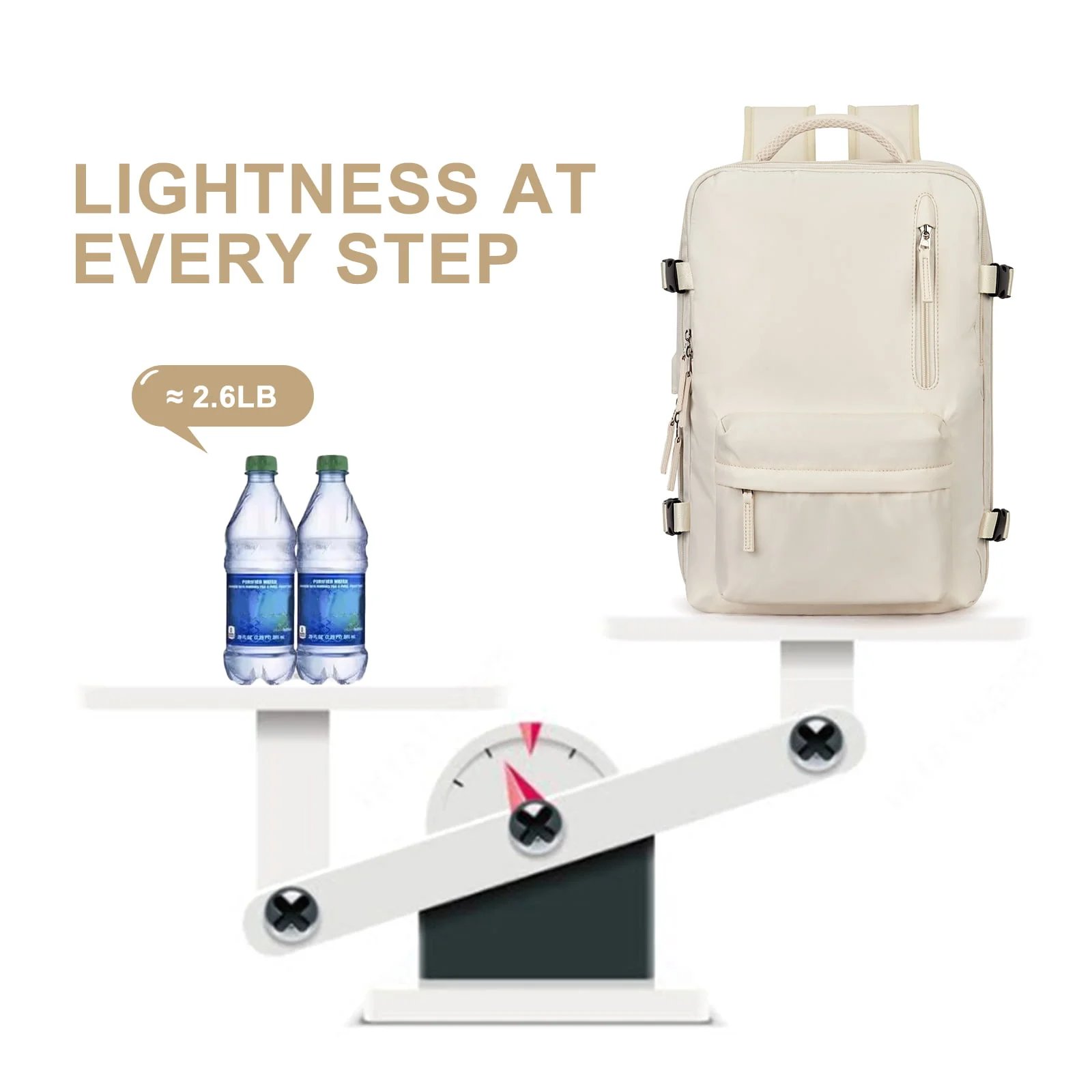 ⏰ Promotion 49% OFF⏰Women Large Travel Backpack Waterproof Hiking Rucksack(FREE SHIPPING)
