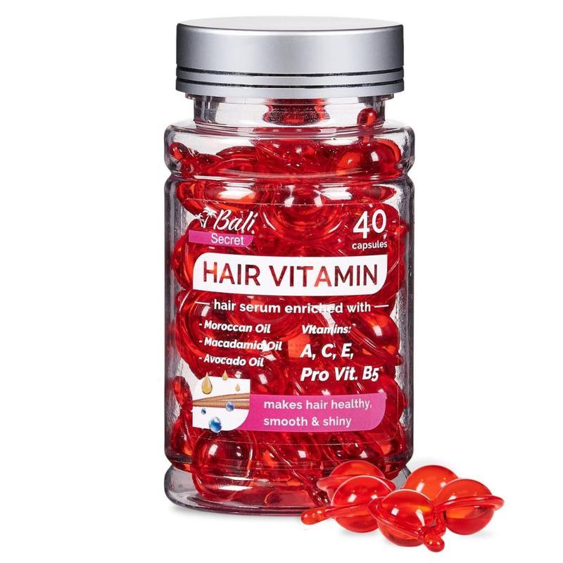 HUSSELL Hair Treatment Serum - No Rinse with Argan Macadamia Avocado Oils - Vitamins A C E Pro B5 - Conditioner for Women & Men-WowWoot