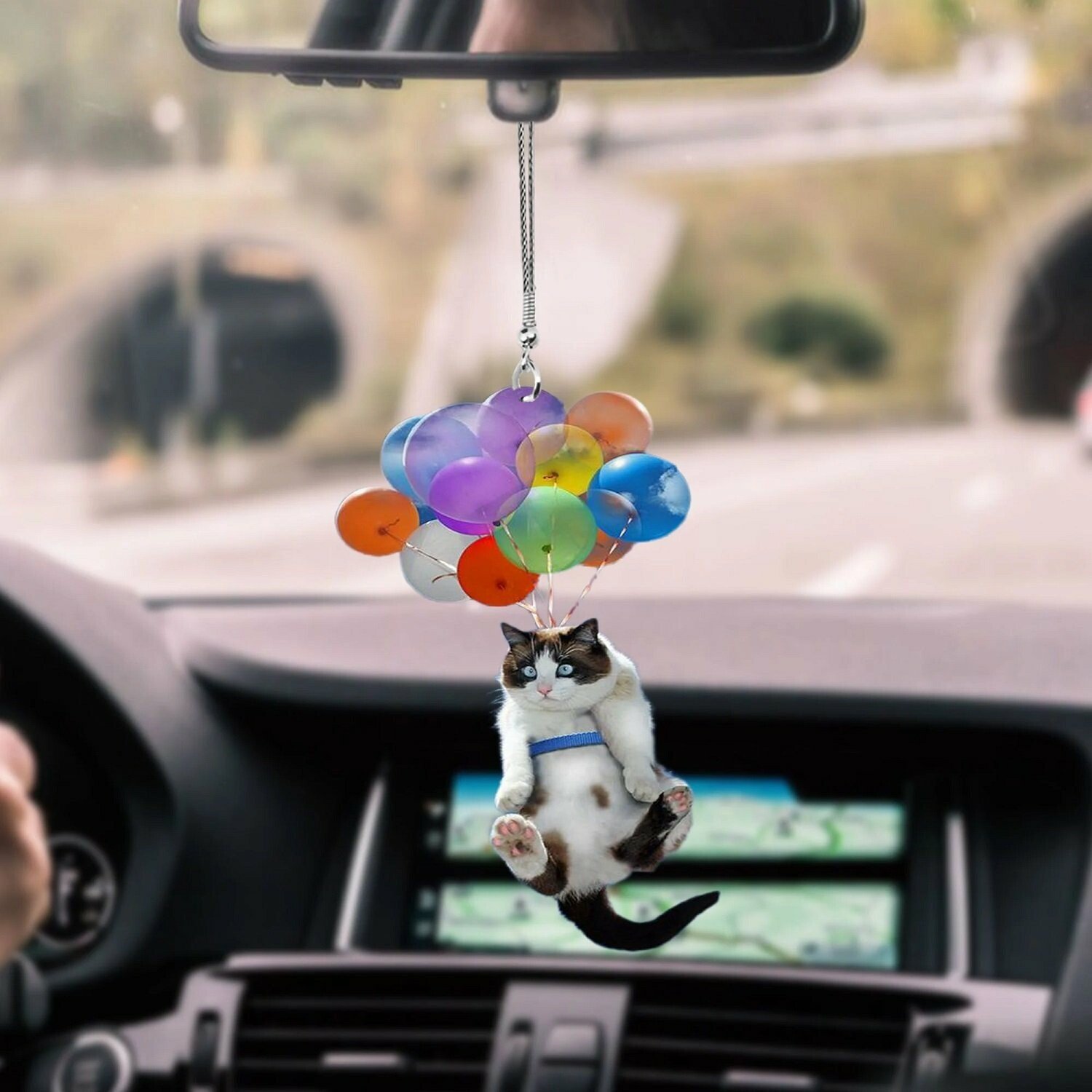 CAT CAR HANGING ORNAMENT[BUY 2 FREE SHIPPING]