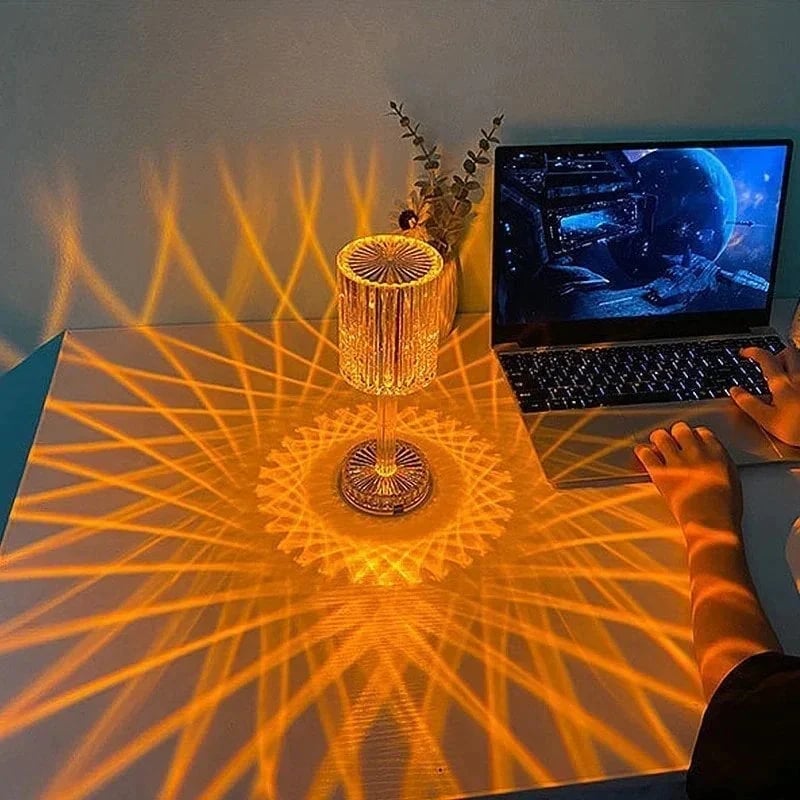 (🔥Hot Sale NOW- SAVE 48% OFF) Touching Control Crystal Lamp 💎 (BUY 2 GET FREE SHIPPING)