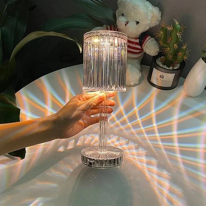 (🔥Hot Sale NOW- SAVE 48% OFF) Touching Control Crystal Lamp 💎 (BUY 2 GET FREE SHIPPING)