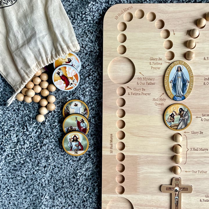 ⏰Last Day Promotion 49% OFF⏰Wooden Rosary Board
