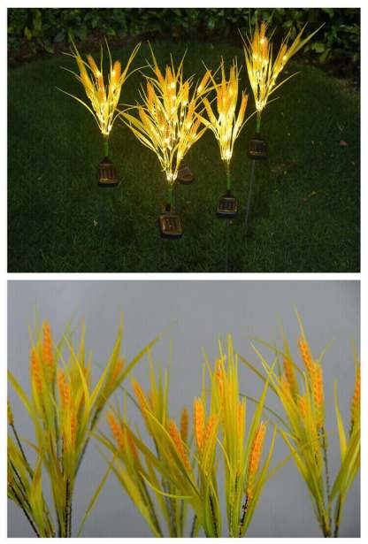 2 Pcs solar wheat ear outdoor garden light-WowWoot