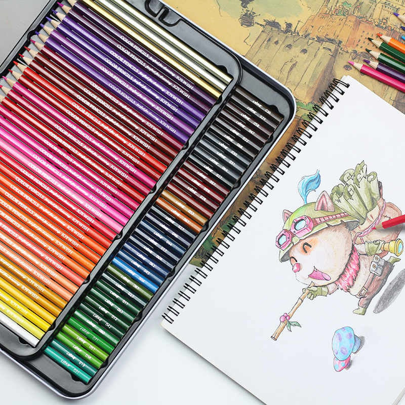 🔥  Promotion 49% OFF - 24/48/72/120 Colors - Colored Pencils-WowWoot
