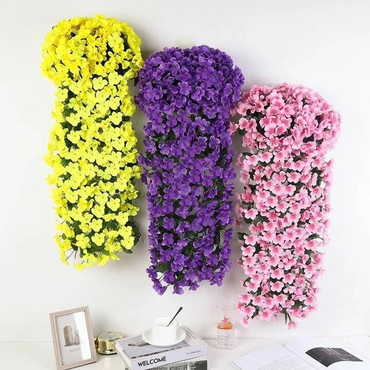 🔥  49% OFF - 🌺🌷Vivid Artificial Hanging Orchid Bunch(🔥BUY 4 FREE SHIPPING🔥)