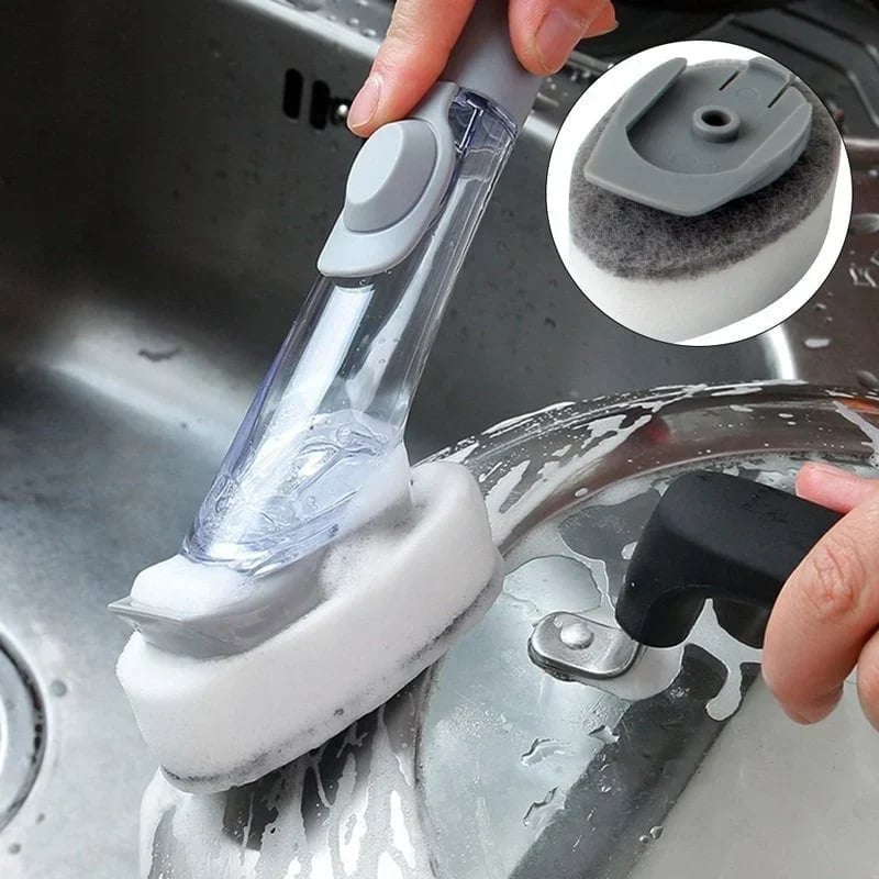 Kitchen Sink Scrubber Dish Washing Brush Tool-WowWoot