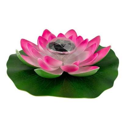 Solar Floating Lotus Flower Light-WowWoot