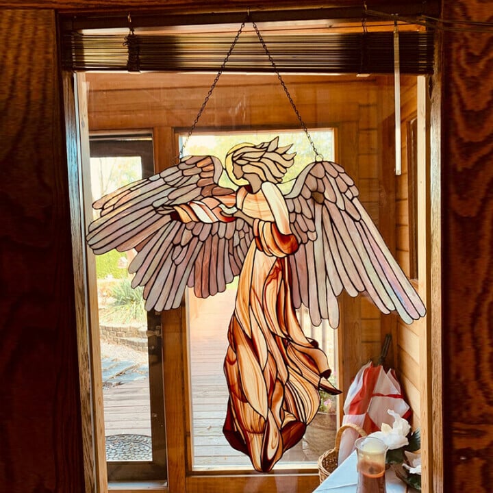 Guardian Angel Glass Window Hangings- Last Day 50% Off Sale