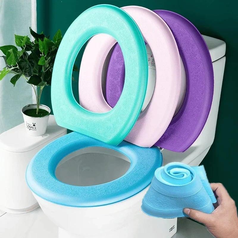 (🔥Hot Sale NOW- SAVE 48% OFF) Waterproof Toilet Seat Cover Pads(BUY 2 FREE SHIPPING NOW!)-WowWoot