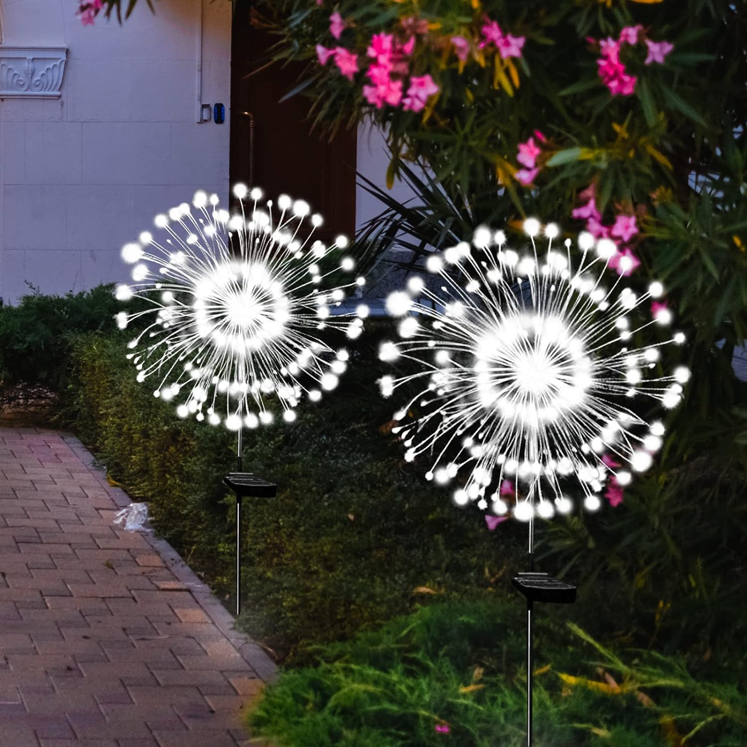 [Copy]Solar Garden Lights Solar Lights Outdoor Waterproof 2 Pack Solar Powered Firework Stake Lights 120 LED Sparklers Solar Outside Lights for Yard Pathway Flowerbed Decor (Colorful)