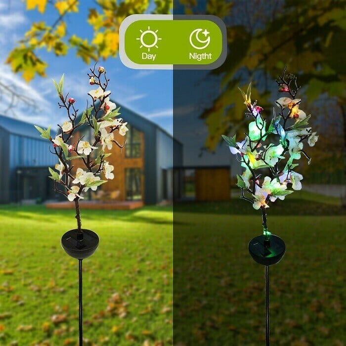 ✨Artificial Solar Cherry Tree Branch Lamps