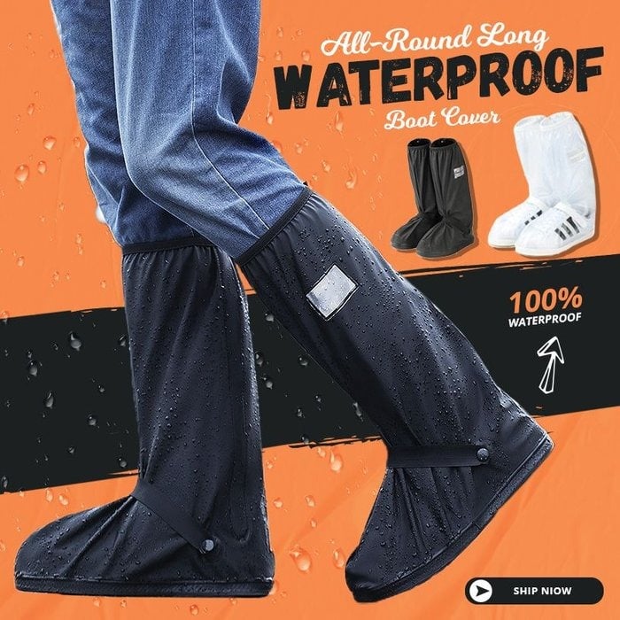 Unisex rainproof shoe covers