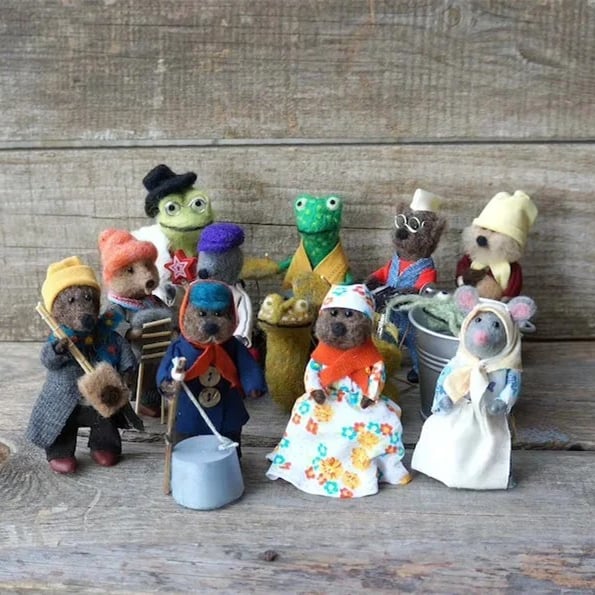 🔥Clearance Sale 49% OFF 🎁Emmet Otter's Jug-Band Christmas Art Doll