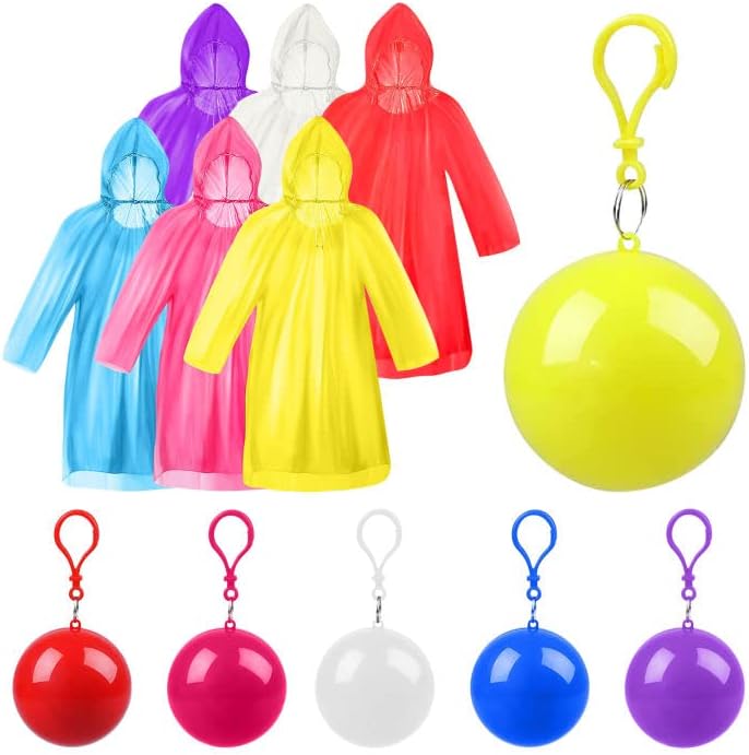 Keychain ball waterproof raincoat-adult camping and cycling outdoor raincoat