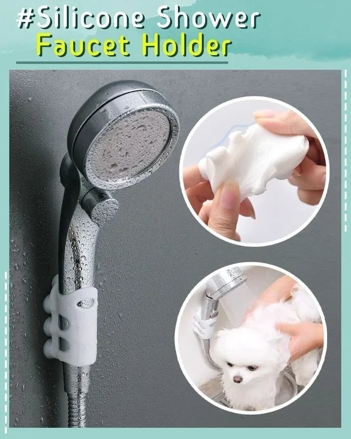 Silicone Shower Faucet Holder🔥Buy 5 Get 3 Free & Free shipping