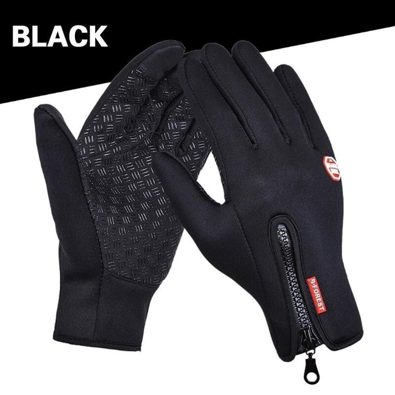Warm cycling, running and driving gloves