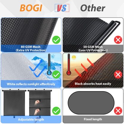 🔥  Promotion 49% OFF🔥Retractable Window Roller Sunshade For Truck/car/SUV/bedroom/kitchen/living room/office-WowWoot