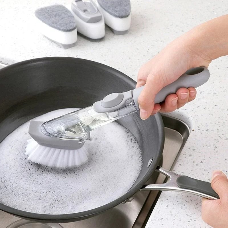 Kitchen Sink Scrubber Dish Washing Brush Tool-WowWoot