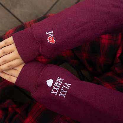 Mama Embroidered Sweatshirt Custom Portrait From Photo Hoodie