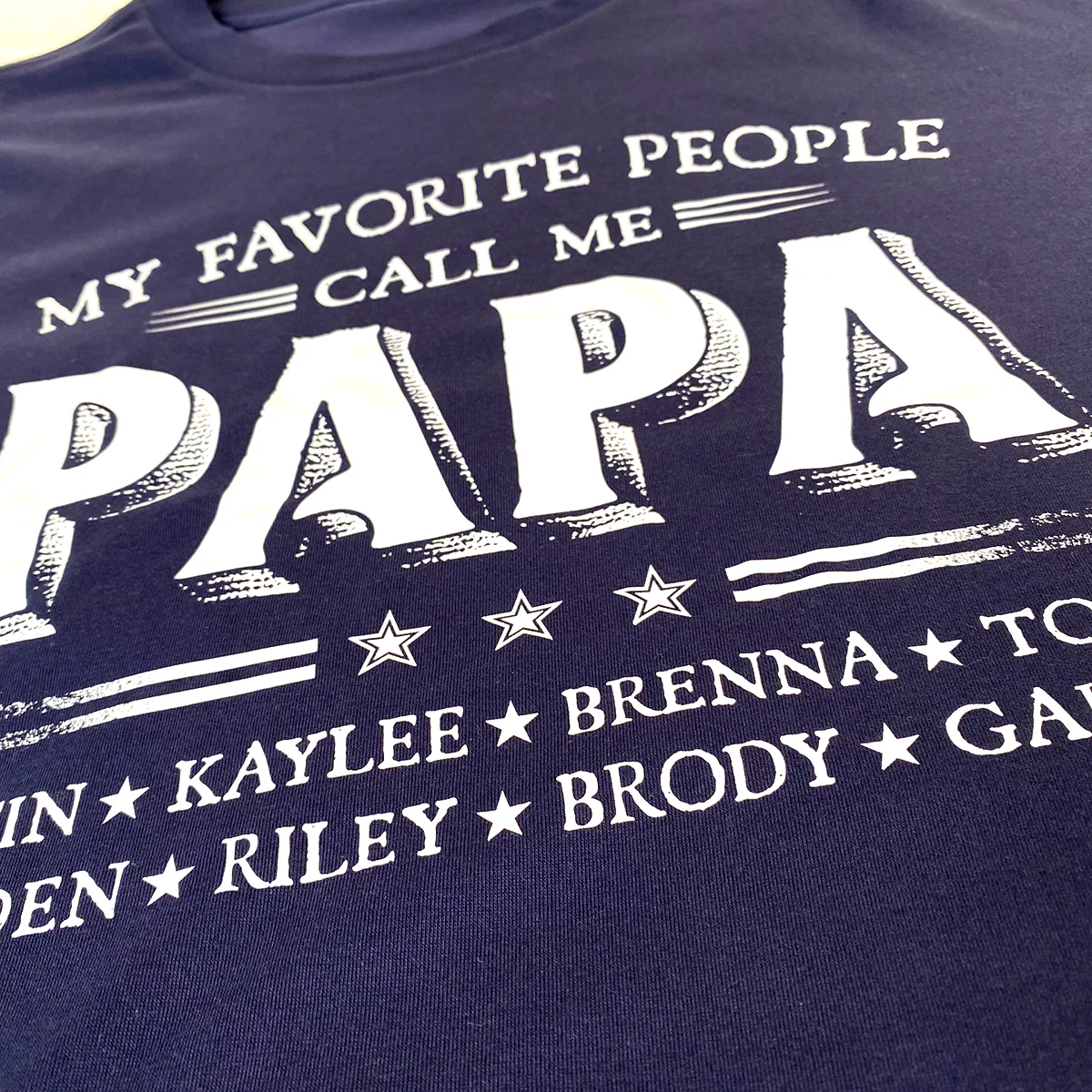 My Favorite People Call Me Papa With Kids Father's Day