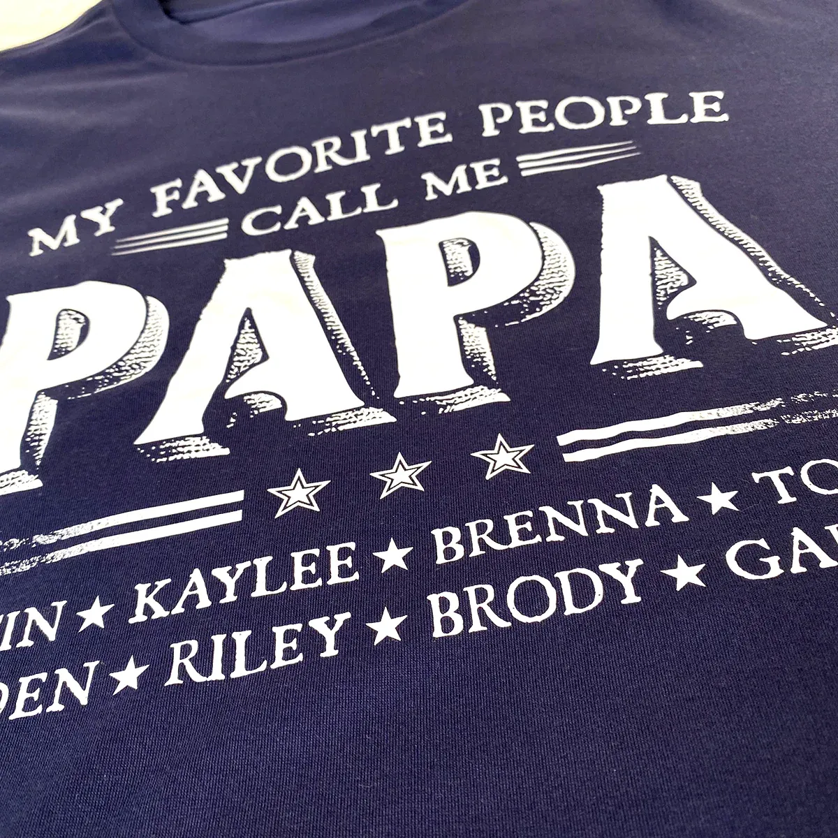 My Favorite People Call Me Papa With Kids Father's Day