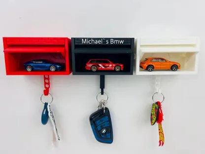  🚗Wall Mount Display Mini Garage Key Holder