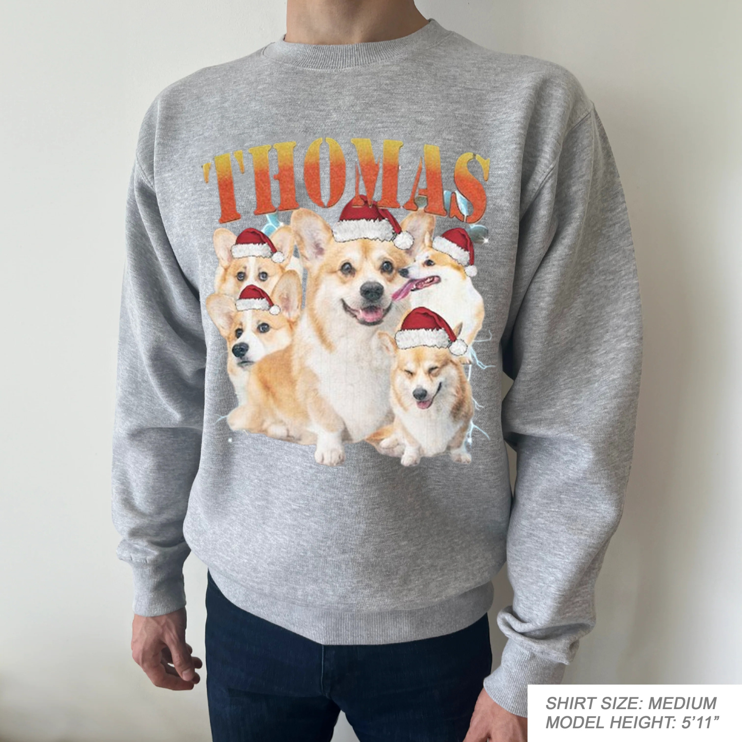 Custom Printing Vintage Hip Hop Vintage Pet Sweatshirt