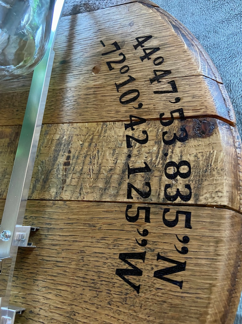 Liquor Dispenser, Perfect for Bar, Man Cave, and Kitchen, Great Gift, Made from Reclaimed Whiskey Barrels