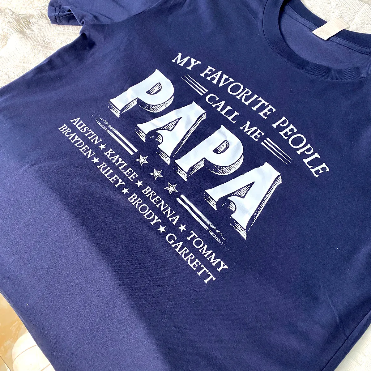My Favorite People Call Me Papa With Kids Father's Day