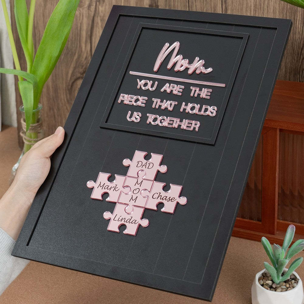 Mother's Day Puzzle Keepsake – Customized With Your Little One's Name