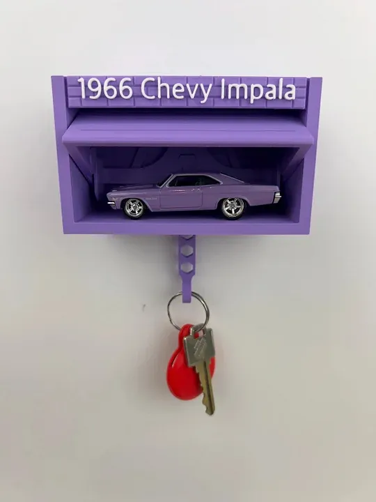  🚗Wall Mount Display Mini Garage Key Holder
